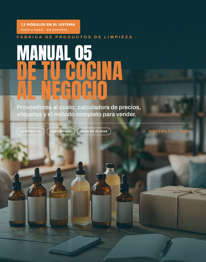 Manual De tu Cocina al Negocio